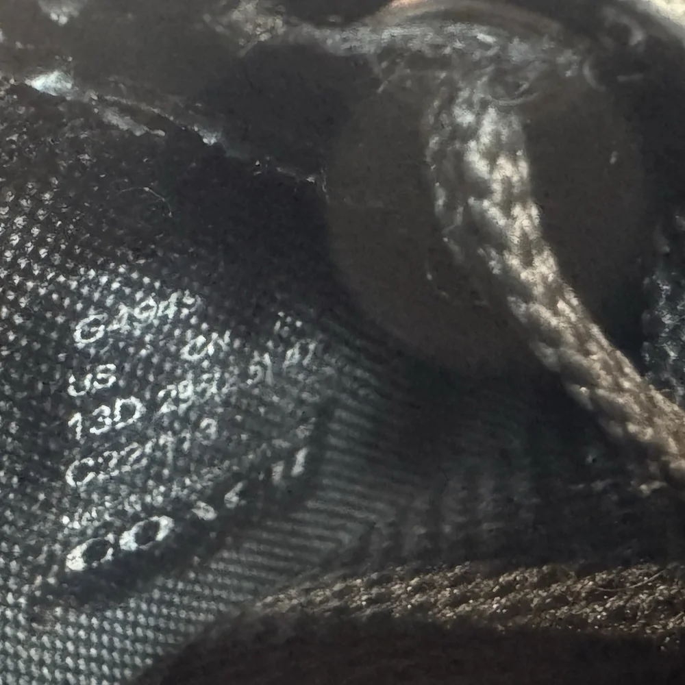 Coach Clip Signature Low Top Sneaker Size:13D Charcoal Black G4949